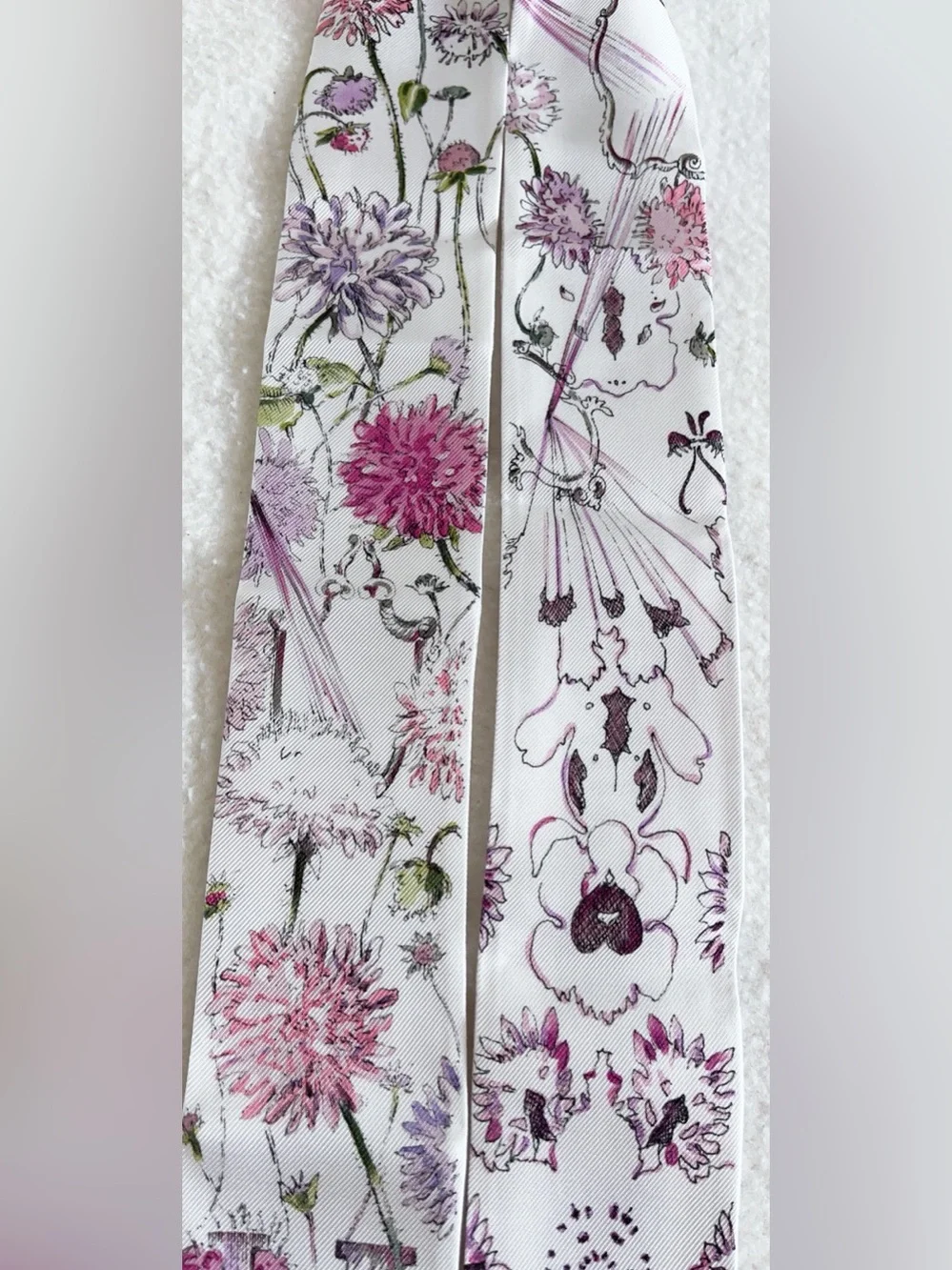 Dior Jardin D’hiver Mitzah Silk Scarf